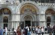 (Venice) St Marks Basilica - big line up to get inside -- we didn't go in